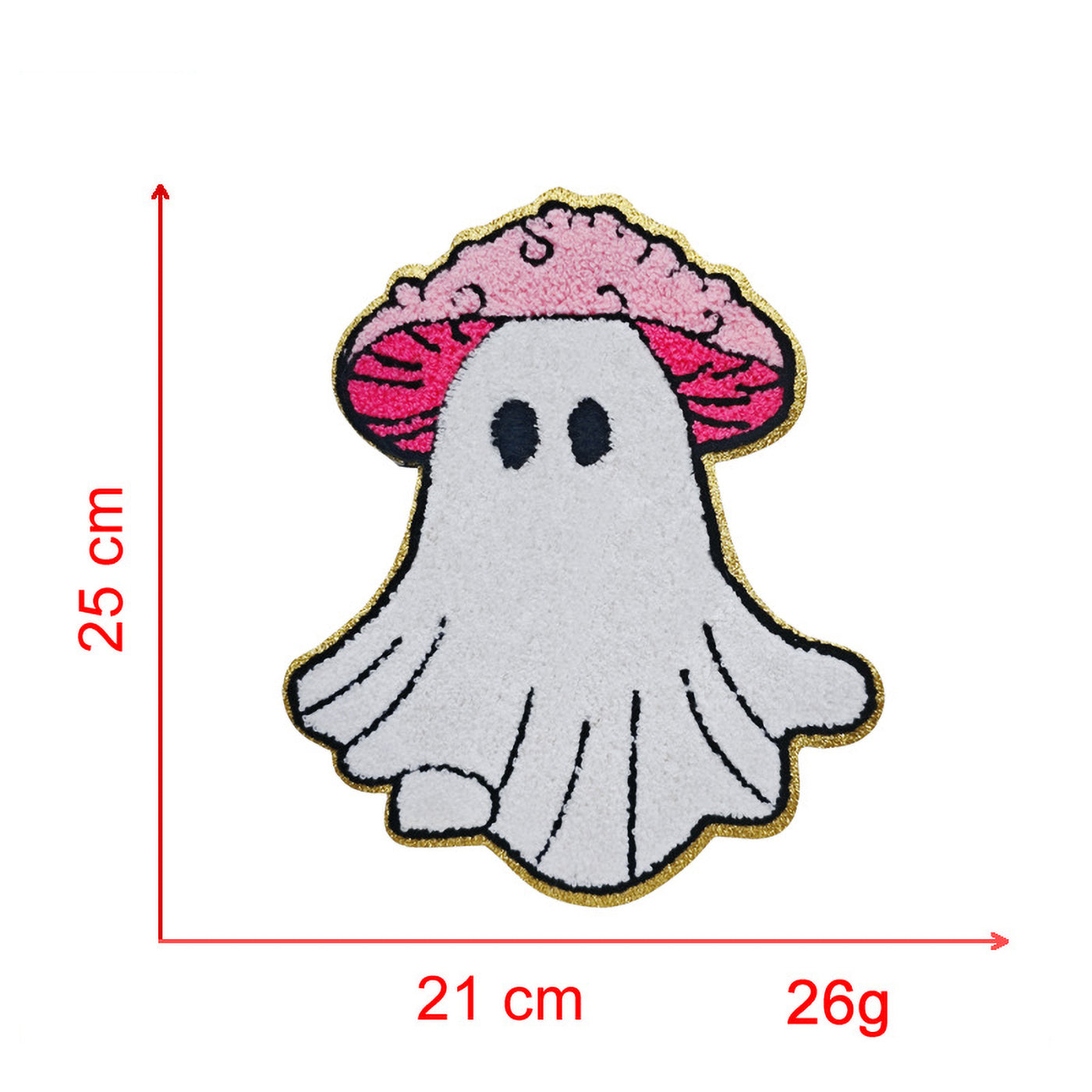 Spooky Halloween Chenille Iron On Patch