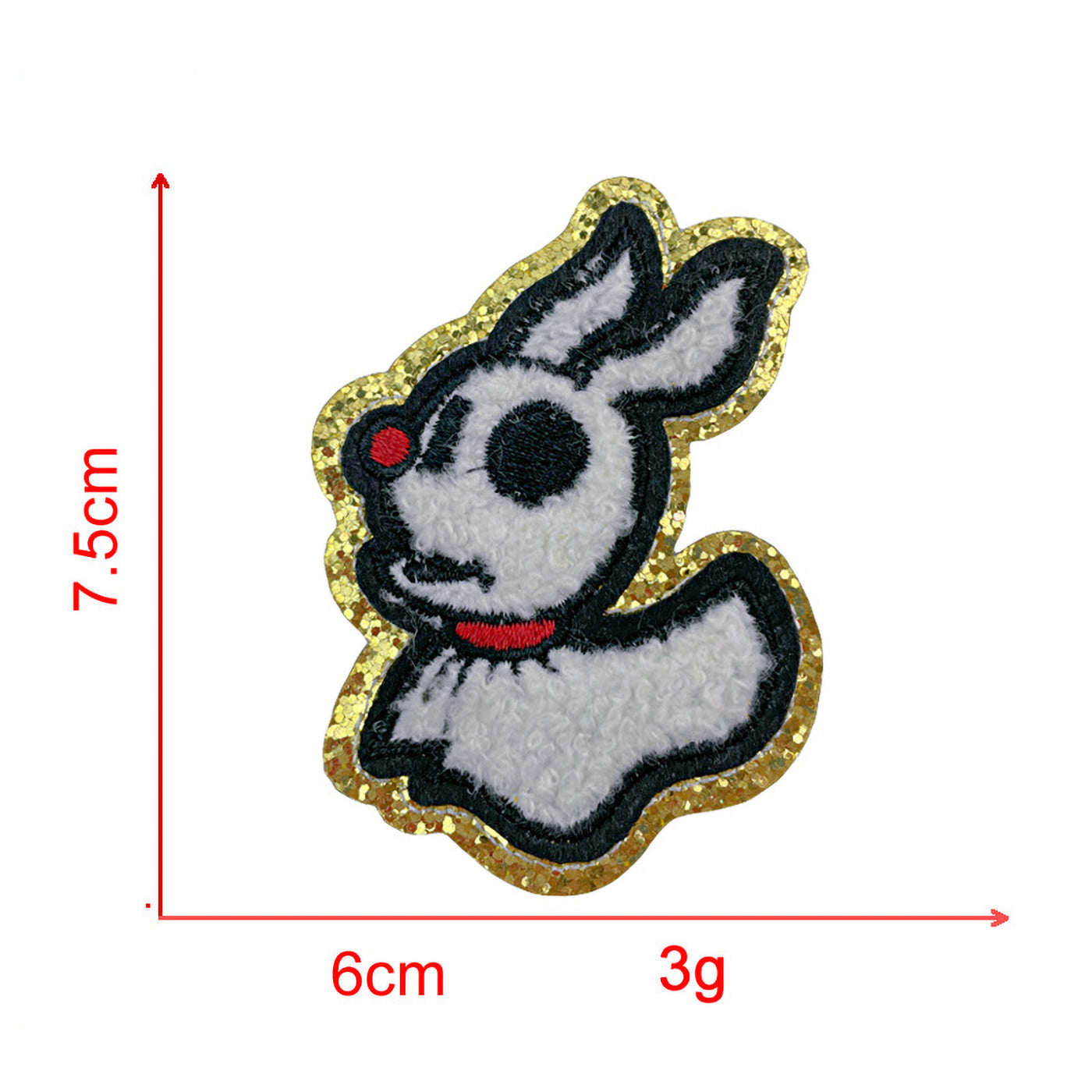 Spooky Halloween Chenille Iron On Patch