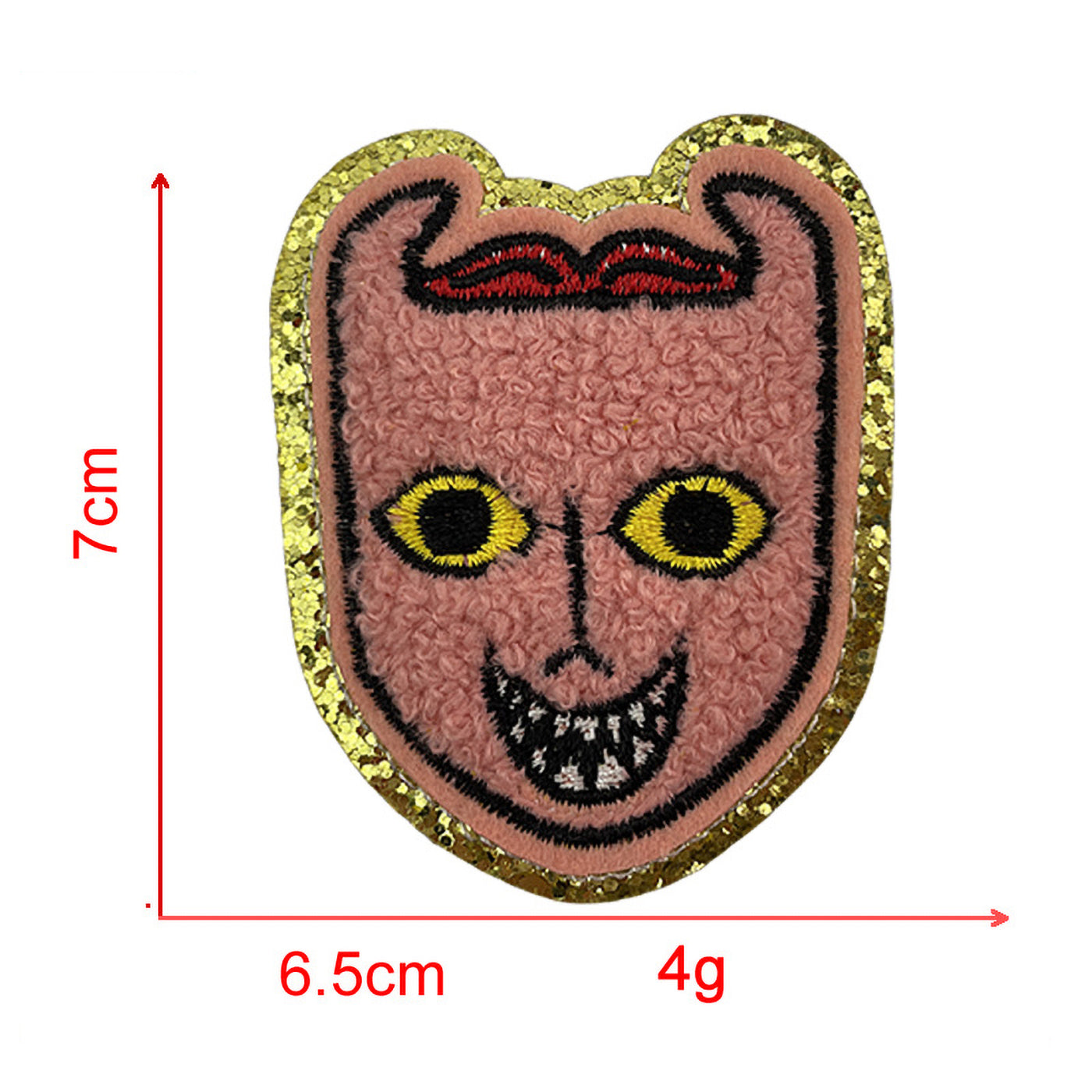 Spooky Halloween Chenille Iron On Patch