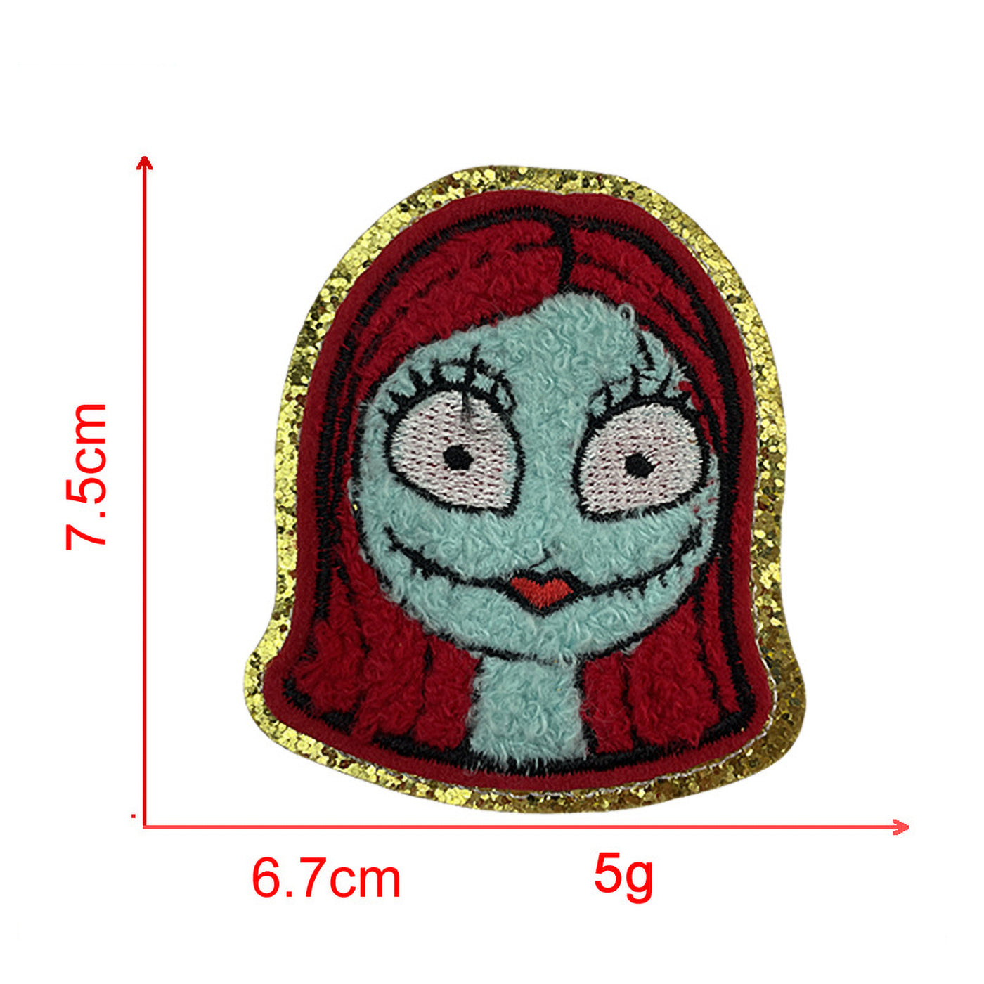 Spooky Halloween Chenille Iron On Patch
