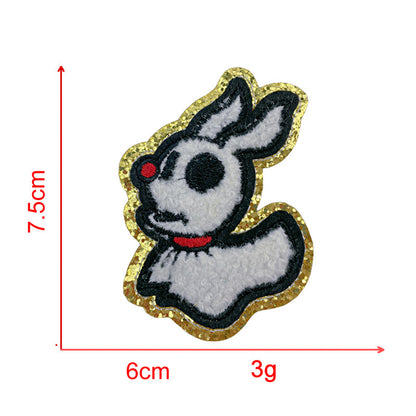 Spooky Halloween Chenille Iron On Patch
